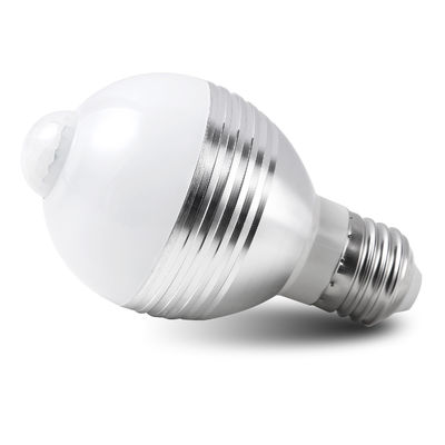 E26 PIR Motion Sensor Light Bulb 5W / 7W Motion Detection Lights
